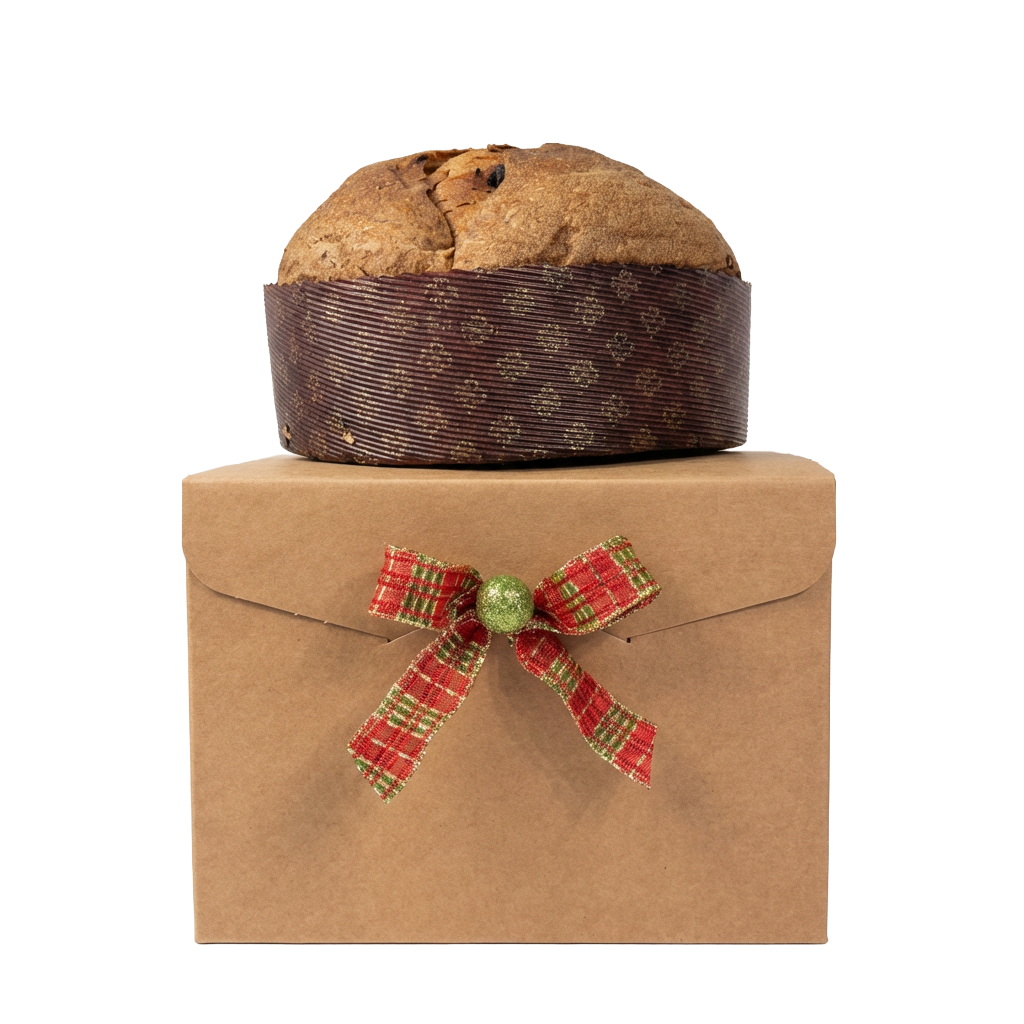 Panettone al Cioccolato, Arancia e Mosto e Trebbie di birra