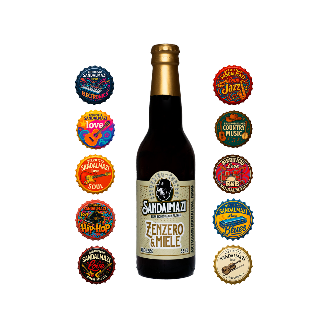 Edizione limitata Beer box Zenzero&Miele (33cl) - 24 bott.