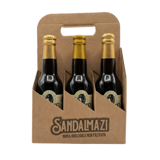 Cluster in cartone da 6 bottoglie 33cl misto